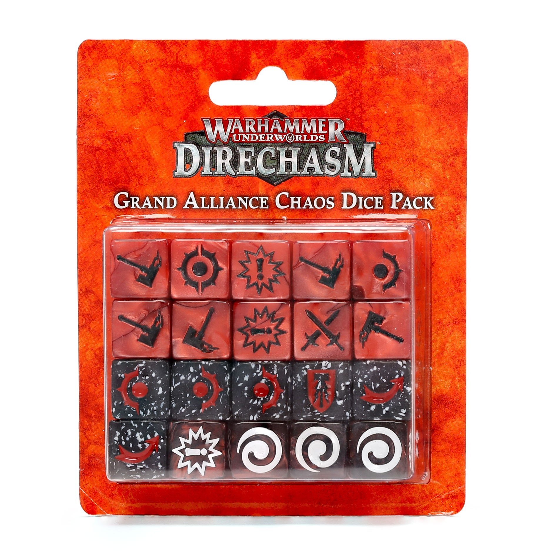 WHU: GRAND ALLIANCE CHAOS DICE PACK Warhammer Underworlds Games Workshop    | Red Claw Gaming
