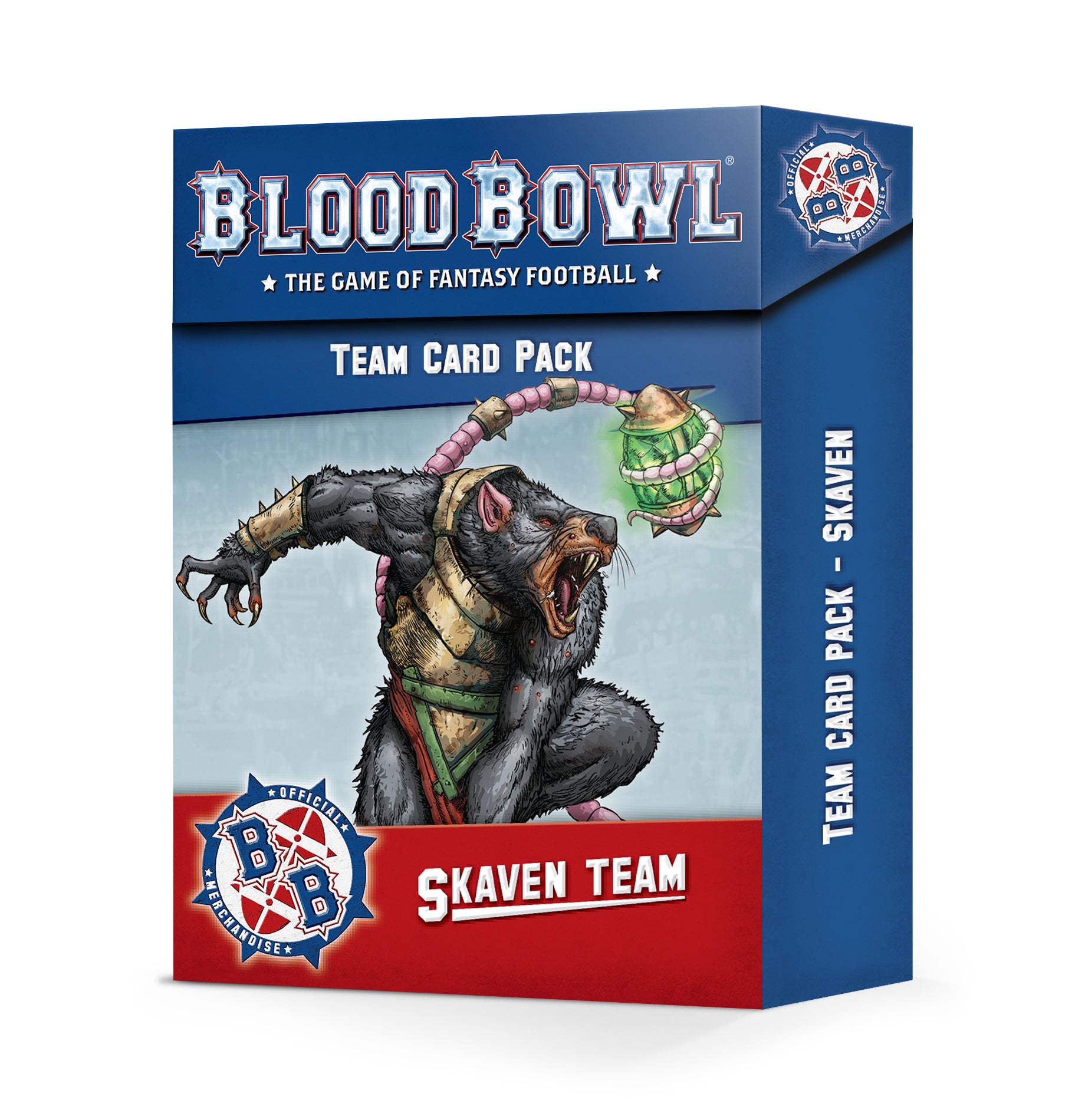 BLOOD BOWL: SKAVEN TEAM CARD PACK (DIRECT) Blood Bowl Games Workshop | Red Claw Gaming