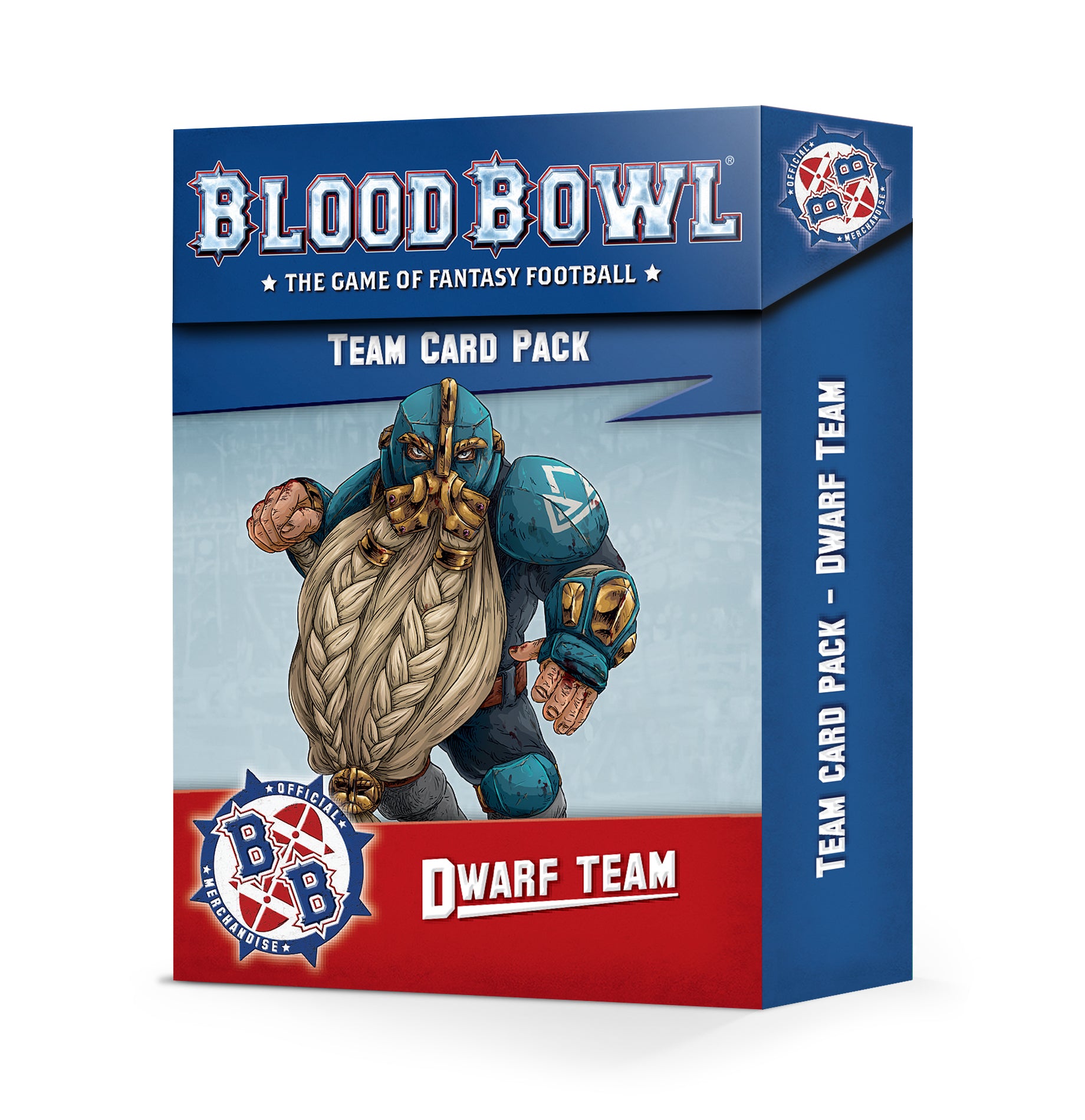 BLOOD BOWL: DWARF TEAM CARD PACK (DIRECT) Blood Bowl Games Workshop    | Red Claw Gaming