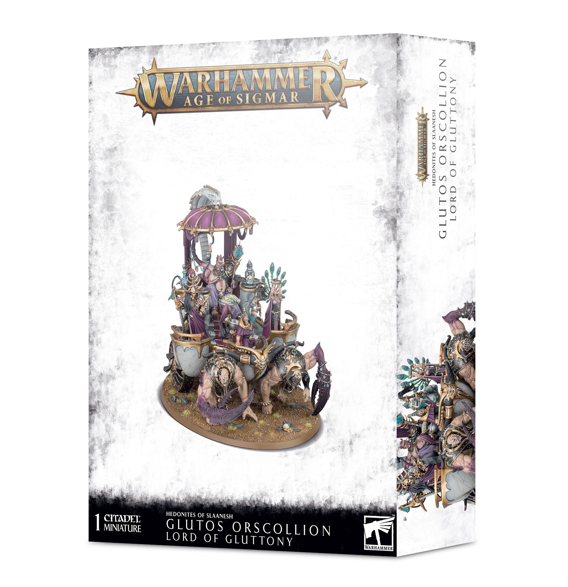 GLUTOS ORSCOLLION LORD OF GLUTTONY Hedonites of Slaanesh Games Workshop | Red Claw Gaming