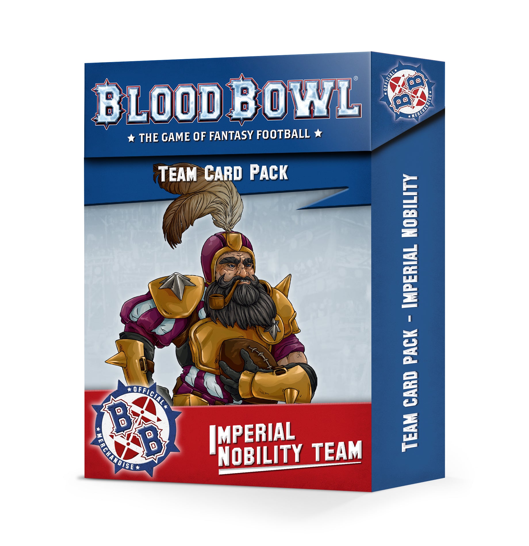 BLOOD BOWL: IMPERIAL NOBILITY CARD PACK (DIRECT) Blood Bowl Games Workshop    | Red Claw Gaming