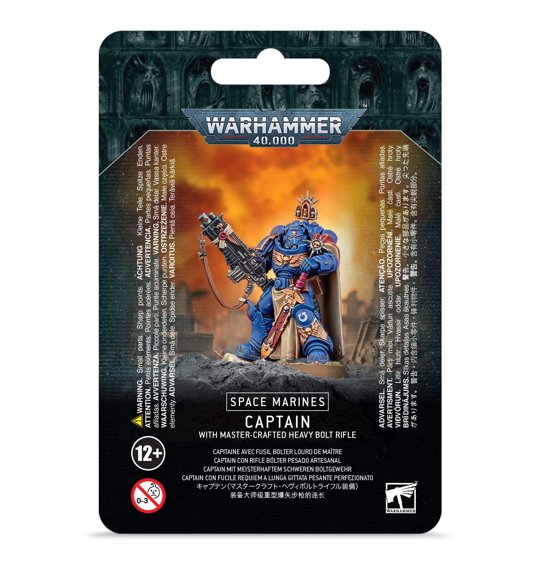 SPACE MARINES CAPTAIN WITH MASTER-CRAFTED BOLT RIFLE Space Marines Games Workshop | Red Claw Gaming