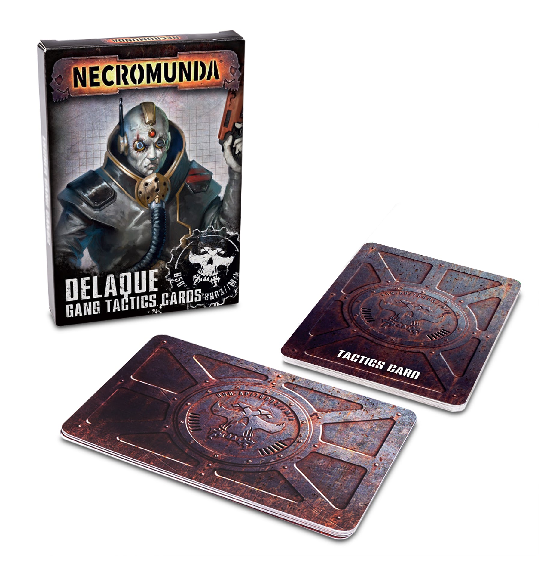 DELAQUE GANG TACTICS CARD SET Necromunda Games Workshop    | Red Claw Gaming