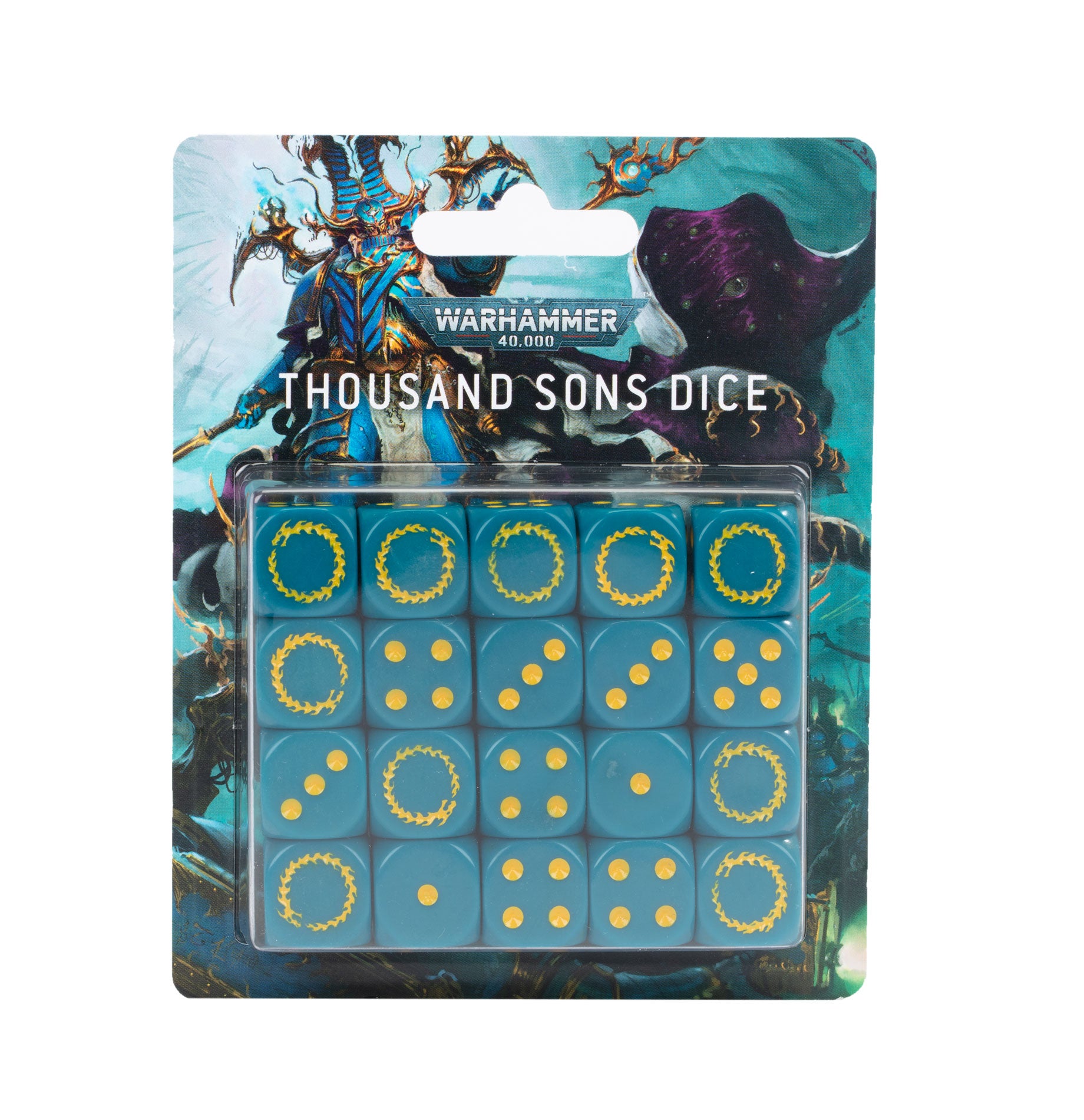 THOUSAND SONS DICE SET Thousand Sons Games Workshop    | Red Claw Gaming