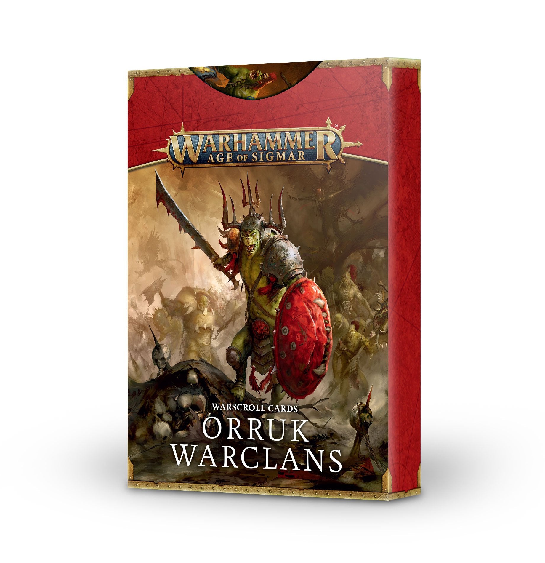 WARSCROLL CARDS:  ORRUK WARCLANS (ENG) Orruk Games Workshop    | Red Claw Gaming