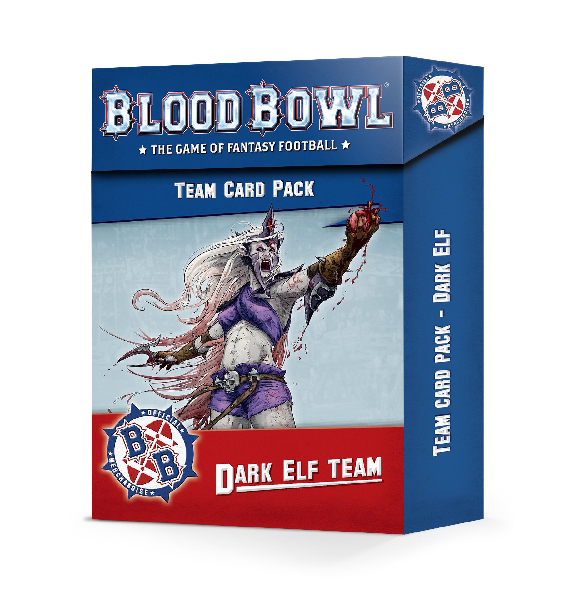 BLOOD BOWL: DARK ELF TEAM CARD PACK Blood Bowl Games Workshop | Red Claw Gaming