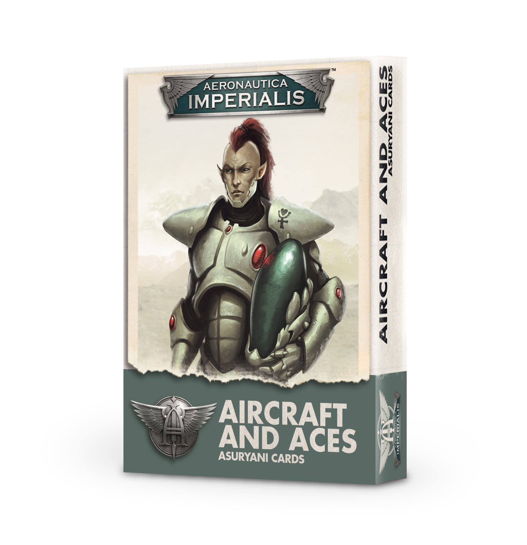 AERONAUTICA IMPERIALIS: ASURYANI AIRCRAFT & ACES CARD PACK Aeronautica Imperialis Games Workshop    | Red Claw Gaming