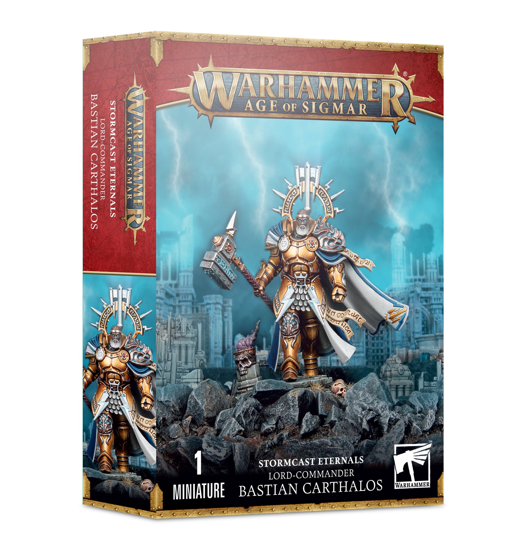 STORMCAST ETERNALS LORD-COMMANDER BASTIAN CARTHALOS Stormcast Eternals Games Workshop    | Red Claw Gaming