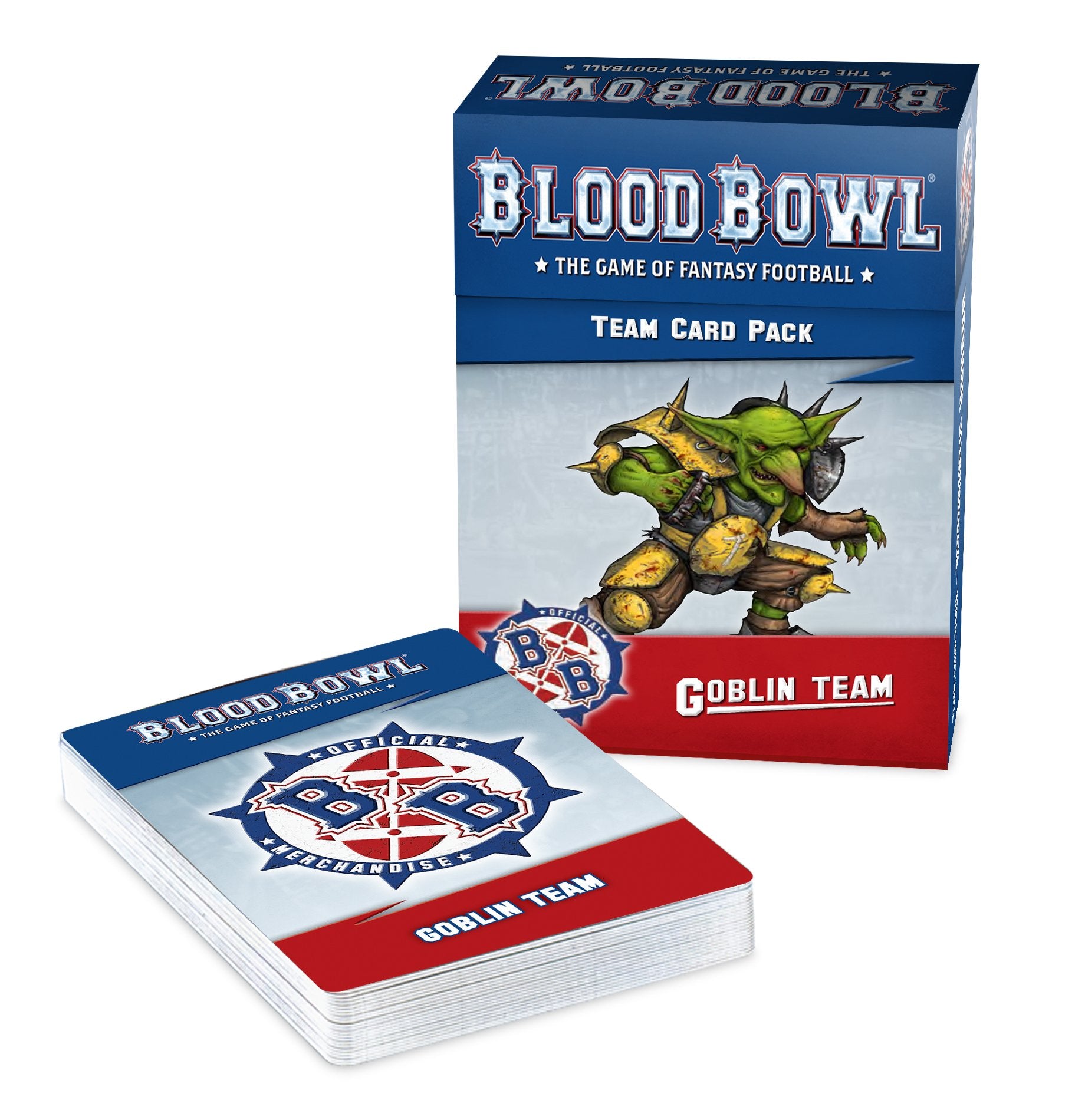 BLOOD BOWL: GOBLIN TEAM CARD PACK Blood Bowl Games Workshop | Red Claw Gaming
