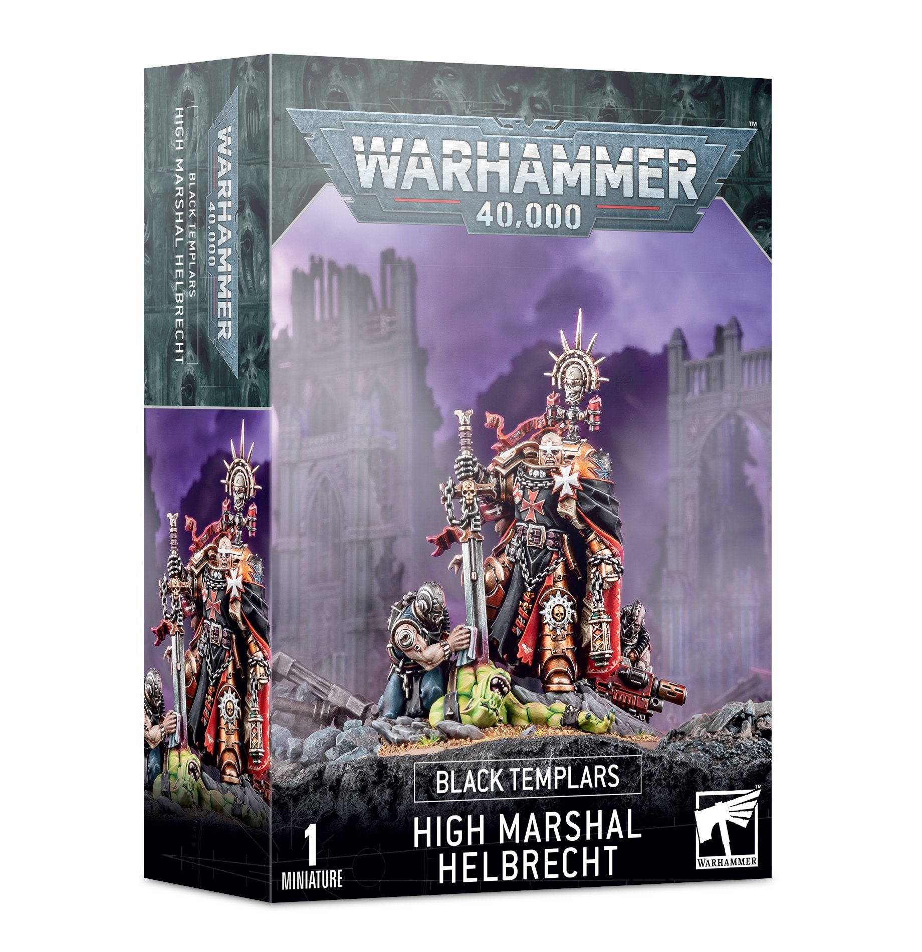 BLACK TEMPLARS: HIGH MARSHAL HELBRECHT Black Templar Games Workshop | Red Claw Gaming