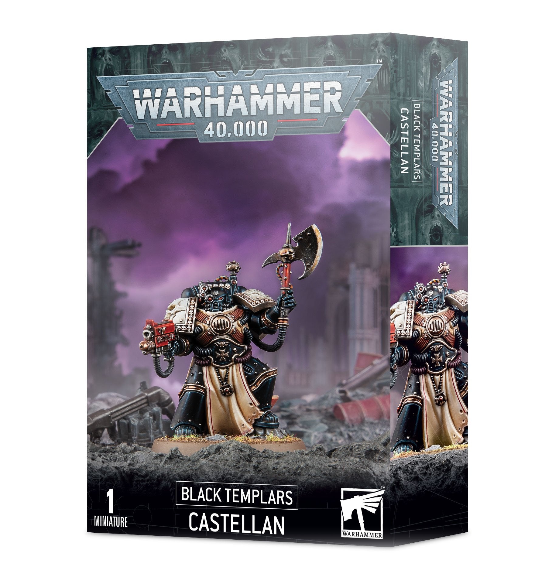 BLACK TEMPLARS CASTELLAN Black Templar Games Workshop | Red Claw Gaming