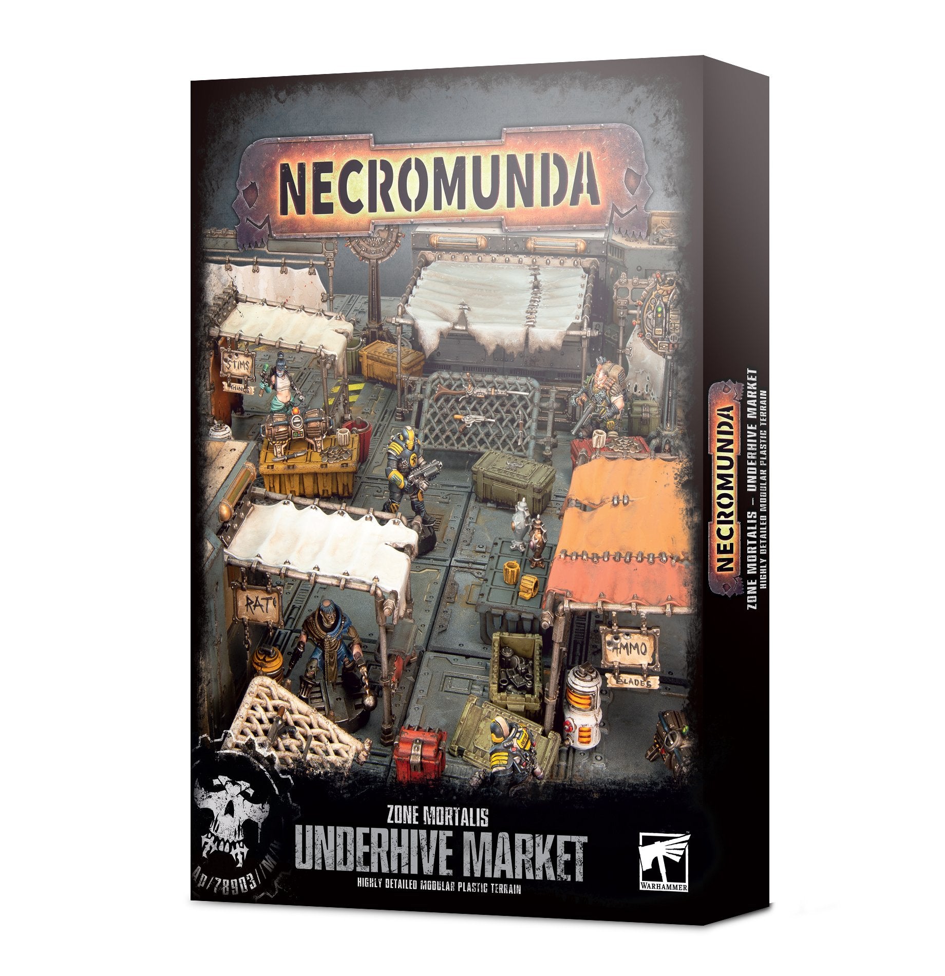 NECROMUNDA ZONE MORTALIS: UNDERHIVE MARKET Necromunda Games Workshop    | Red Claw Gaming