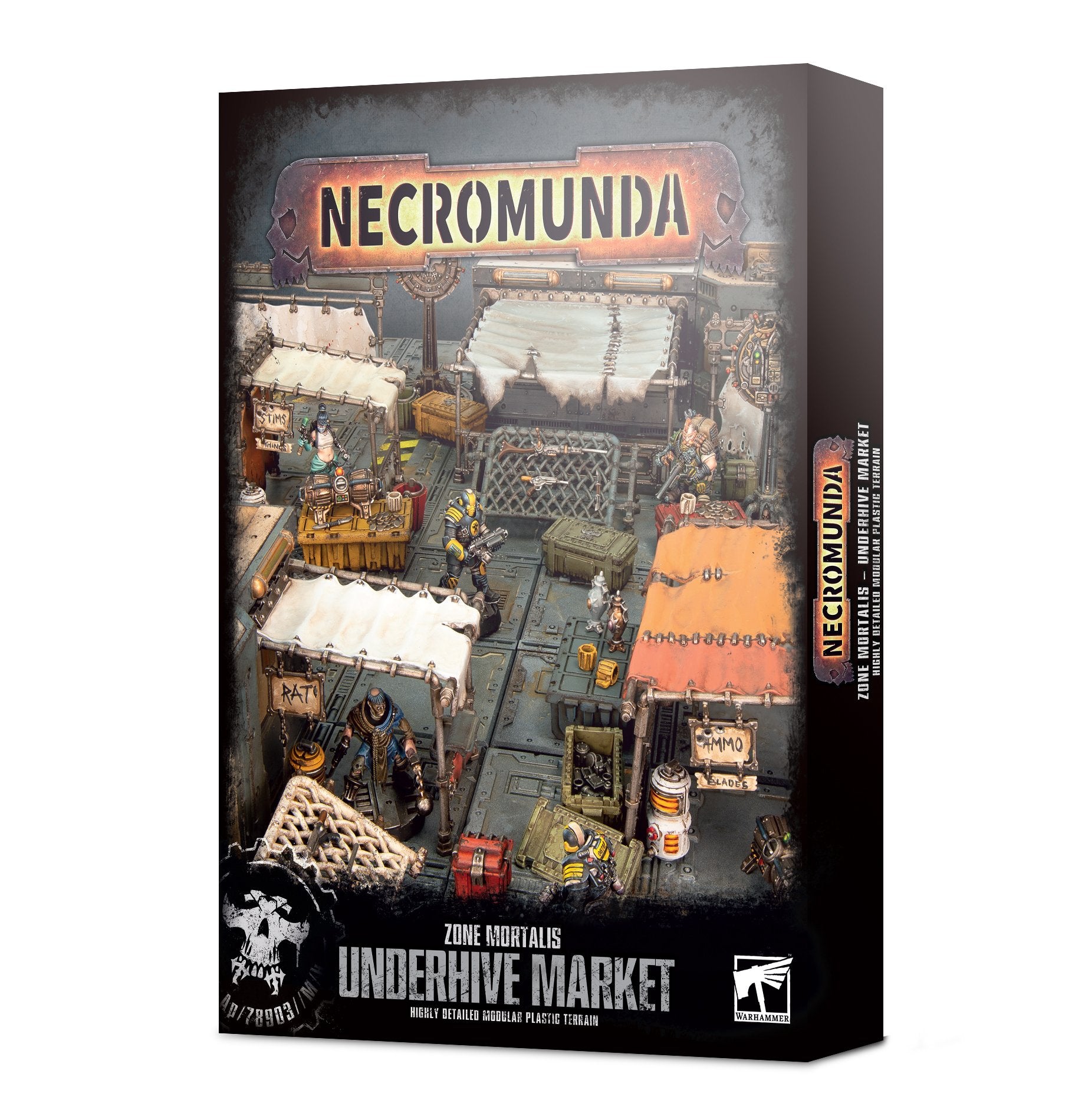 NECROMUNDA: ZONE MORTALIS: UNDERHIVE MARKET Necromunda Games Workshop Trade | Red Claw Gaming