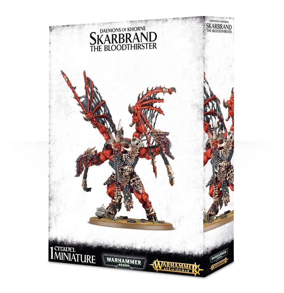 SKARBRAND THE BLOODTHIRSTER Khorne Games Workshop | Red Claw Gaming
