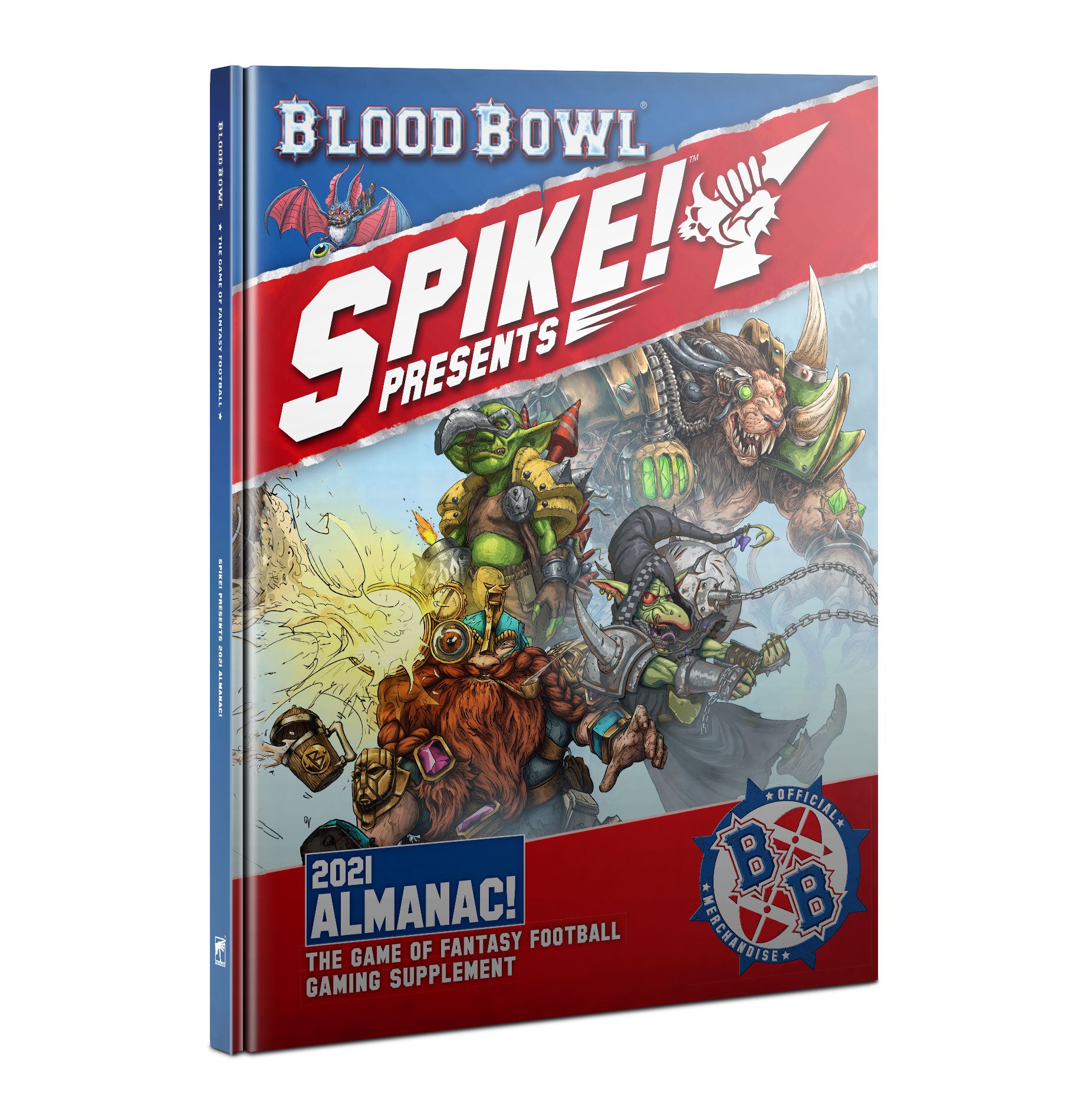 BLOOD BOWL: SPIKE! ALMANAC 2021 Blood Bowl Games Workshop    | Red Claw Gaming