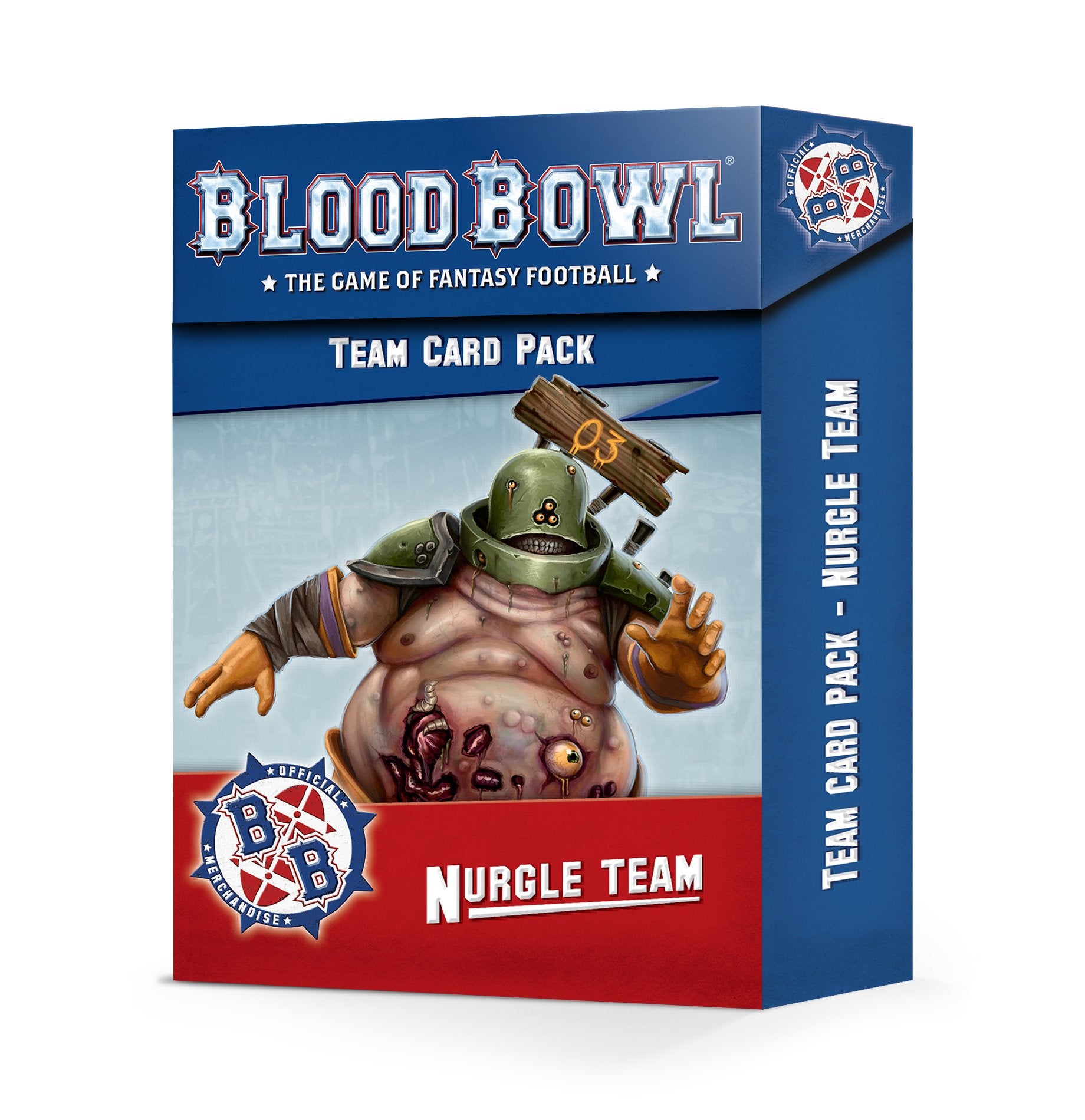 BLOOD BOWL: NURGLE TEAM CARDS Blood Bowl Games Workshop    | Red Claw Gaming