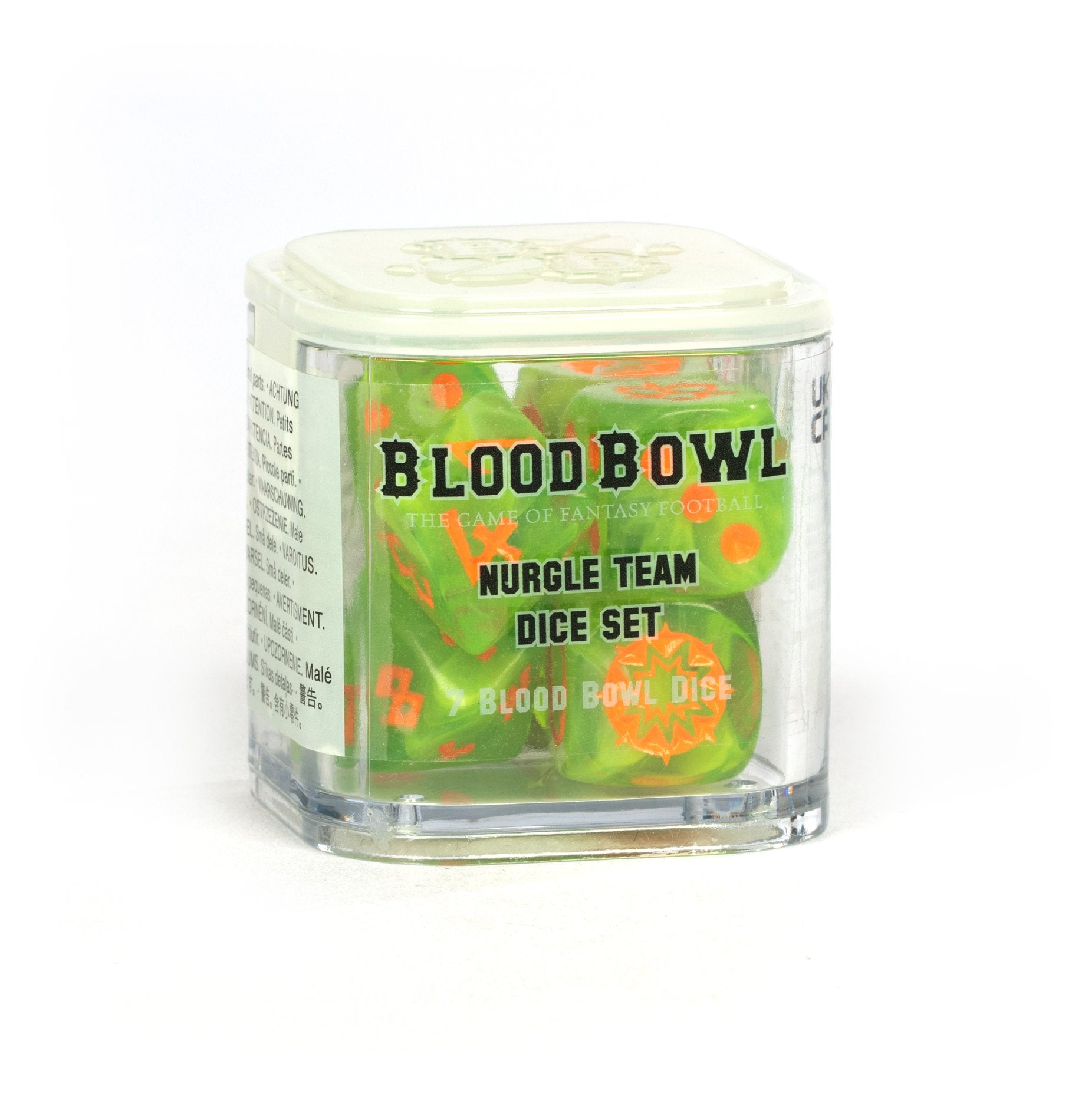 BLOOD BOWL: NURGLE TEAM DICE Blood Bowl Games Workshop    | Red Claw Gaming