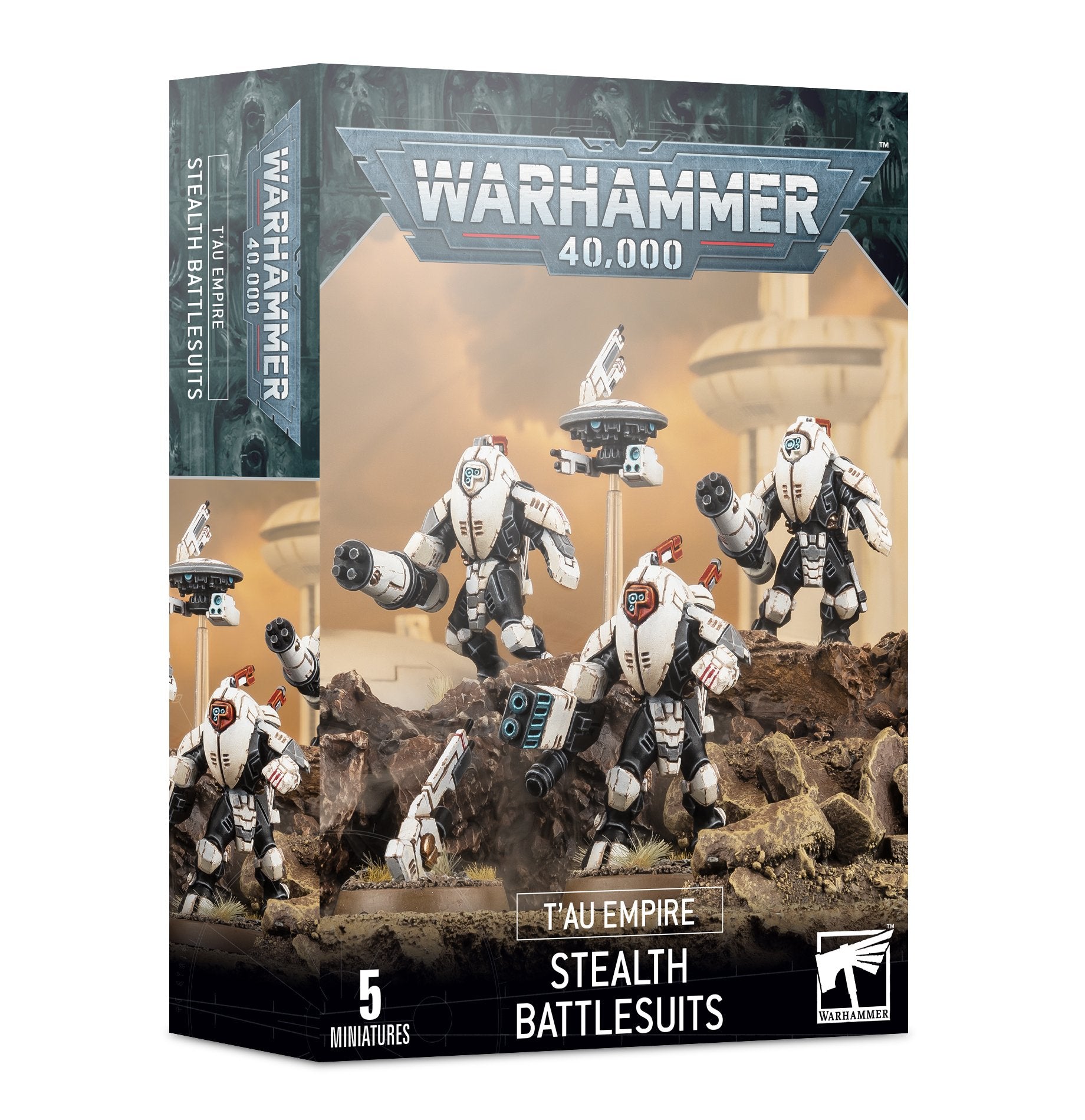 TAU EMPIRE XV25 STEALTH BATTLESUITS Tau Empire Games Workshop    | Red Claw Gaming