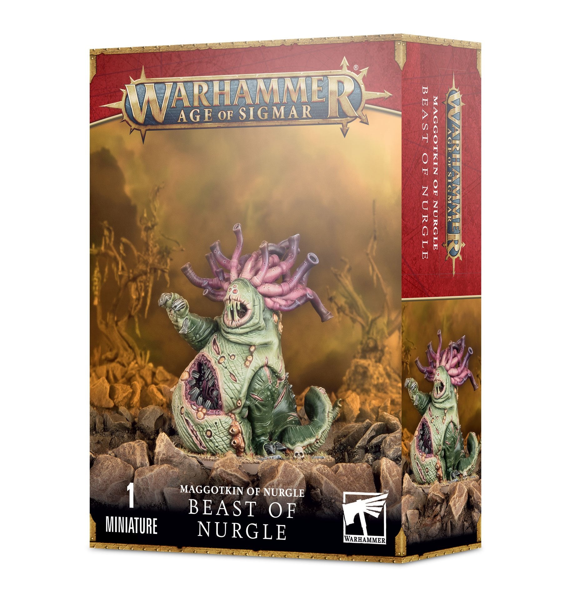 MAGGOTKIN OF NURGLE: BEAST OF NURGLE Chaos Daemons Games Workshop    | Red Claw Gaming