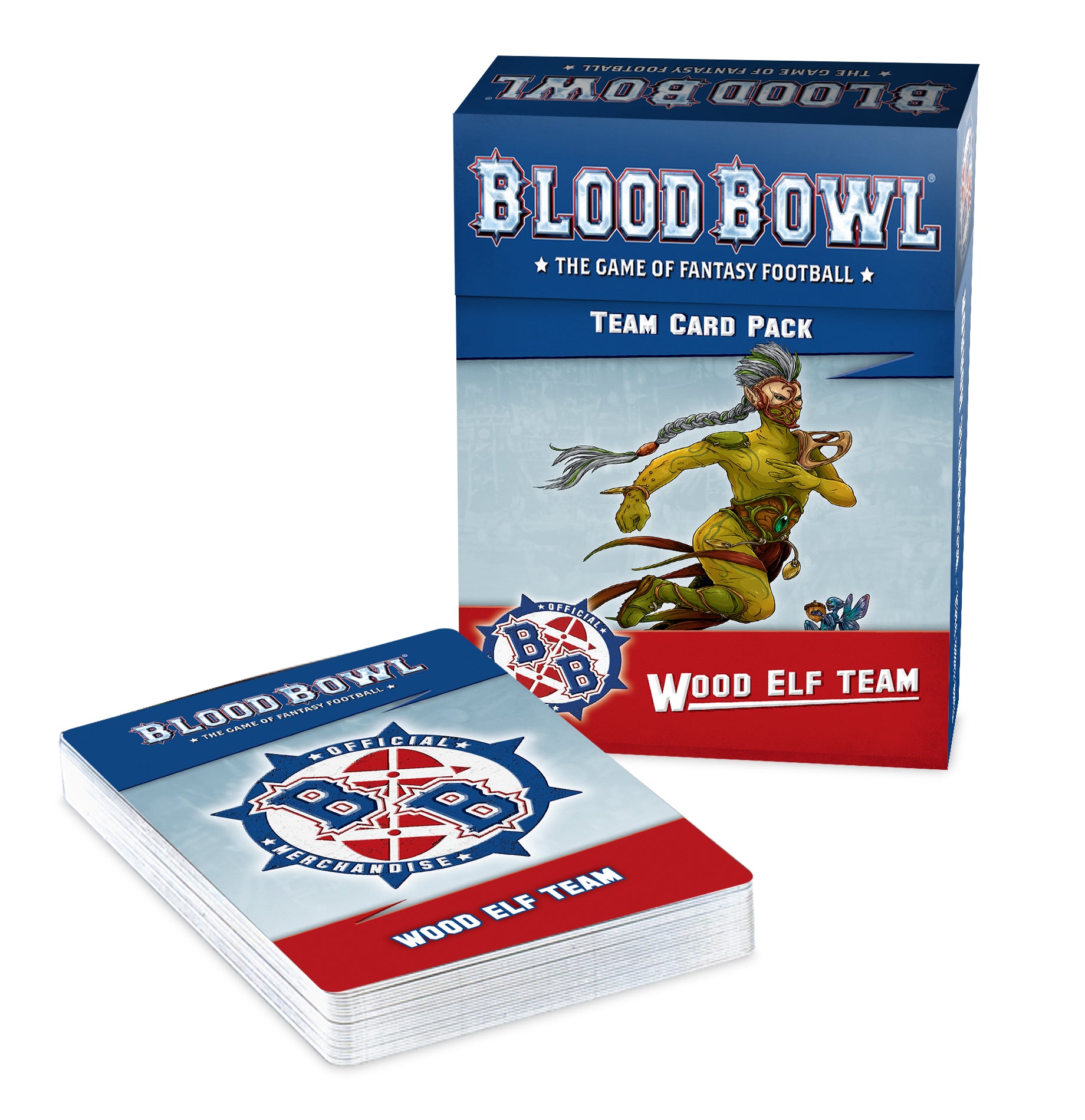 BLOOD BOWL: WOOD ELVES CARD PACK Blood Bowl Games Workshop    | Red Claw Gaming