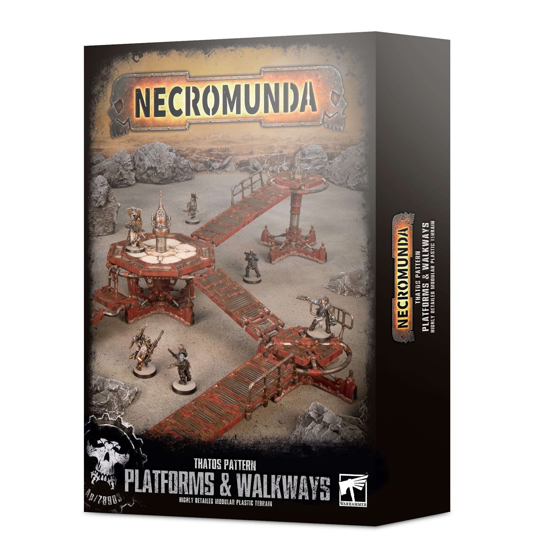 THATOS PATTERN: PLATFORMS & WALKWAYS Necromunda Games Workshop    | Red Claw Gaming