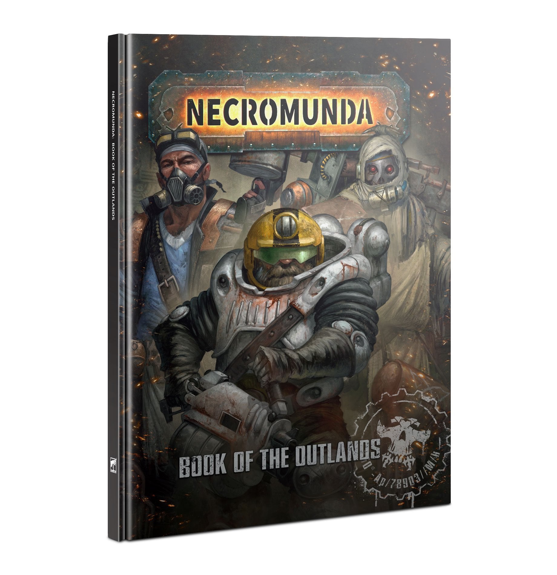 NECROMUNDA: BOOK OF THE OUTLANDS (ENG) Necromunda Games Workshop Trade | Red Claw Gaming