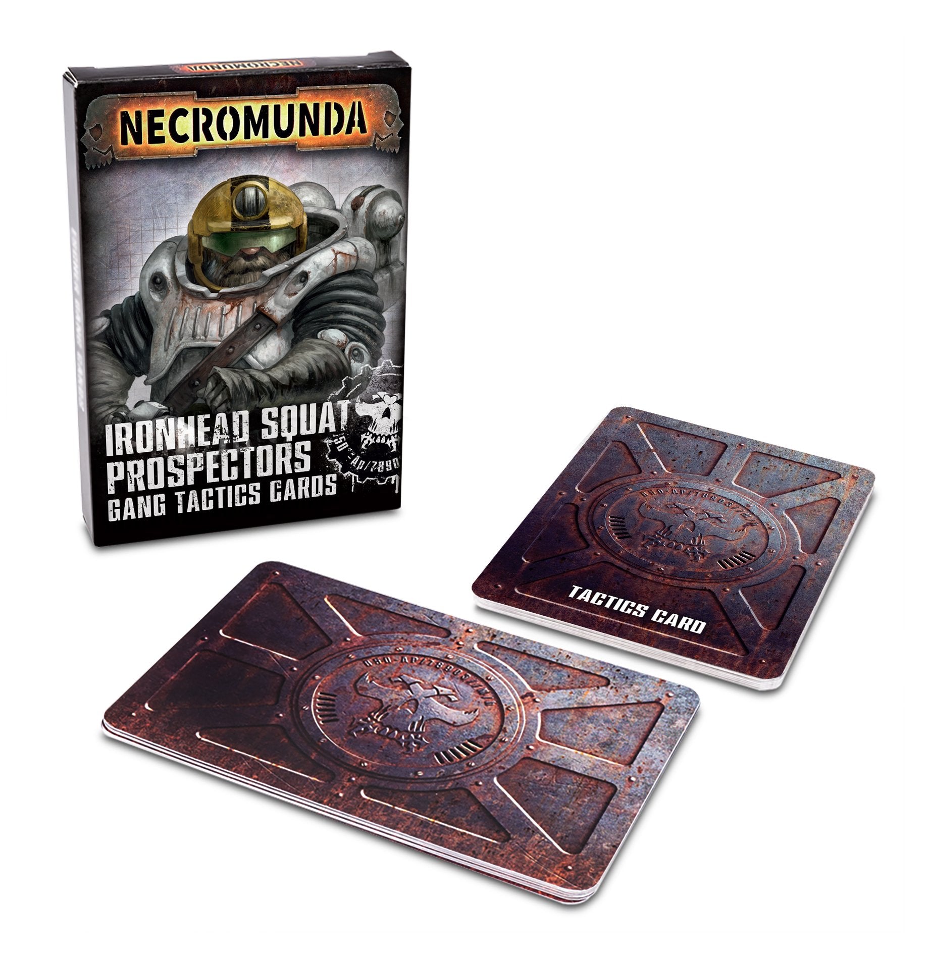 NECROMUNDA: IRONHEAD SQUAD PROSPECTOR TACTICS CARDS Necromunda Games Workshop    | Red Claw Gaming