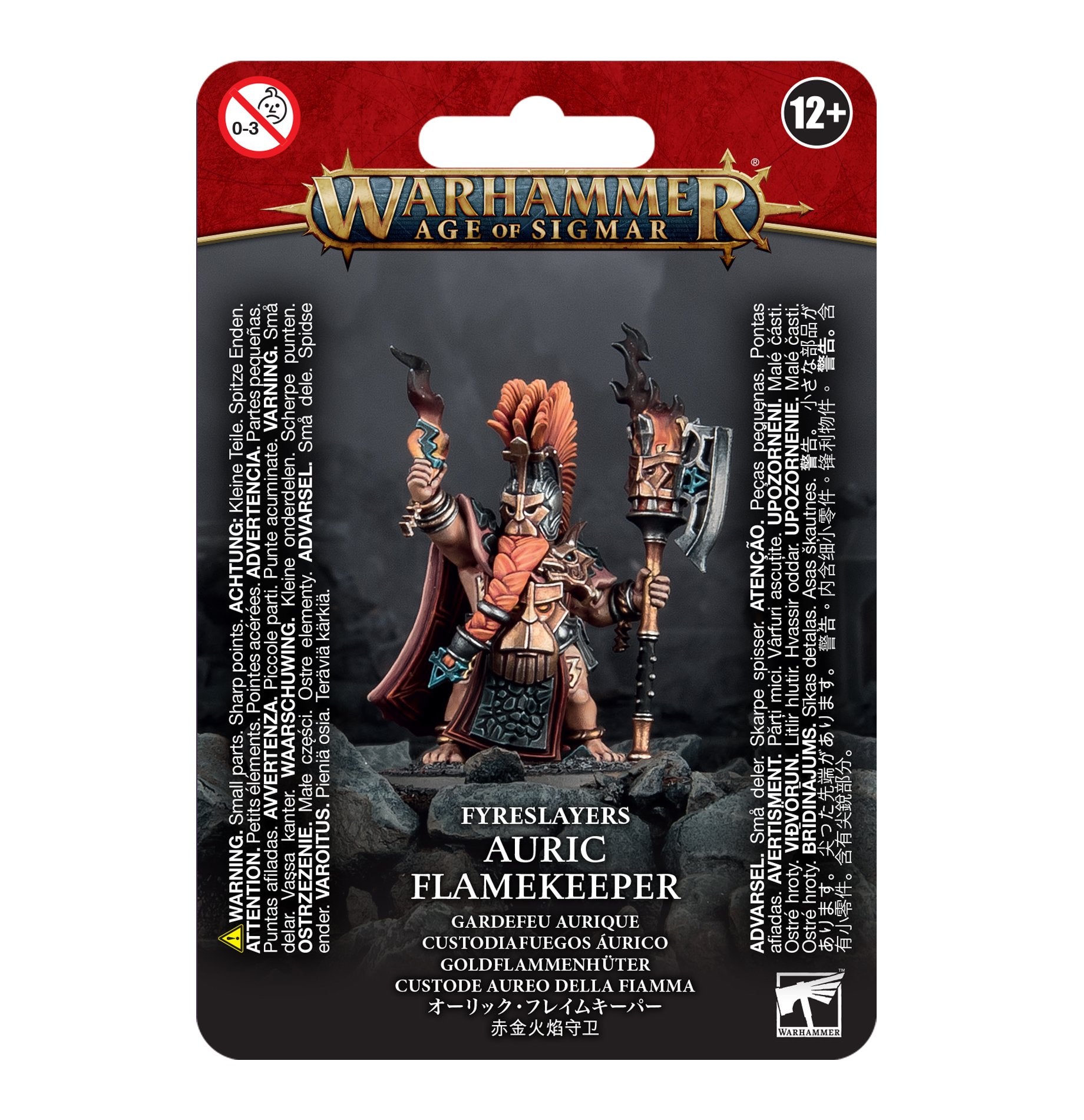 FYRESLAYERS: AURIC FLAMEKEEPER Fyreslayers Games Workshop | Red Claw Gaming