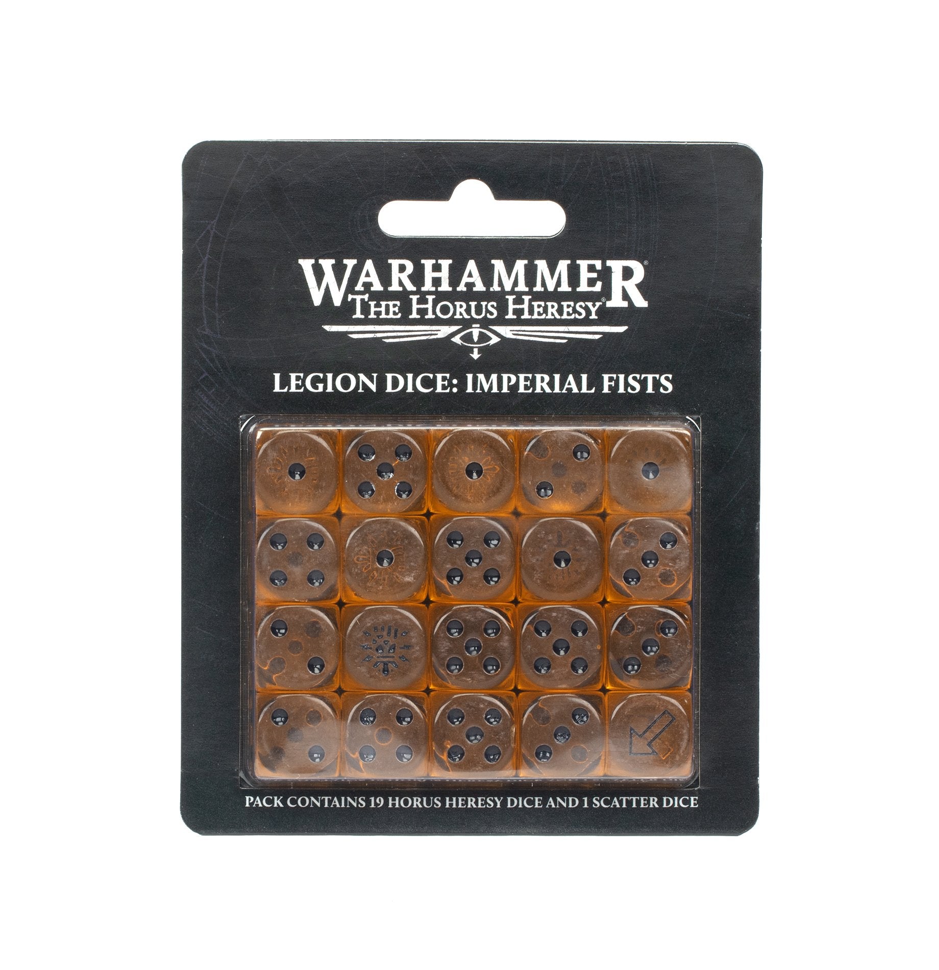 LEGION DICE: IMPERIAL FISTS Horus Heresy Games Workshop    | Red Claw Gaming