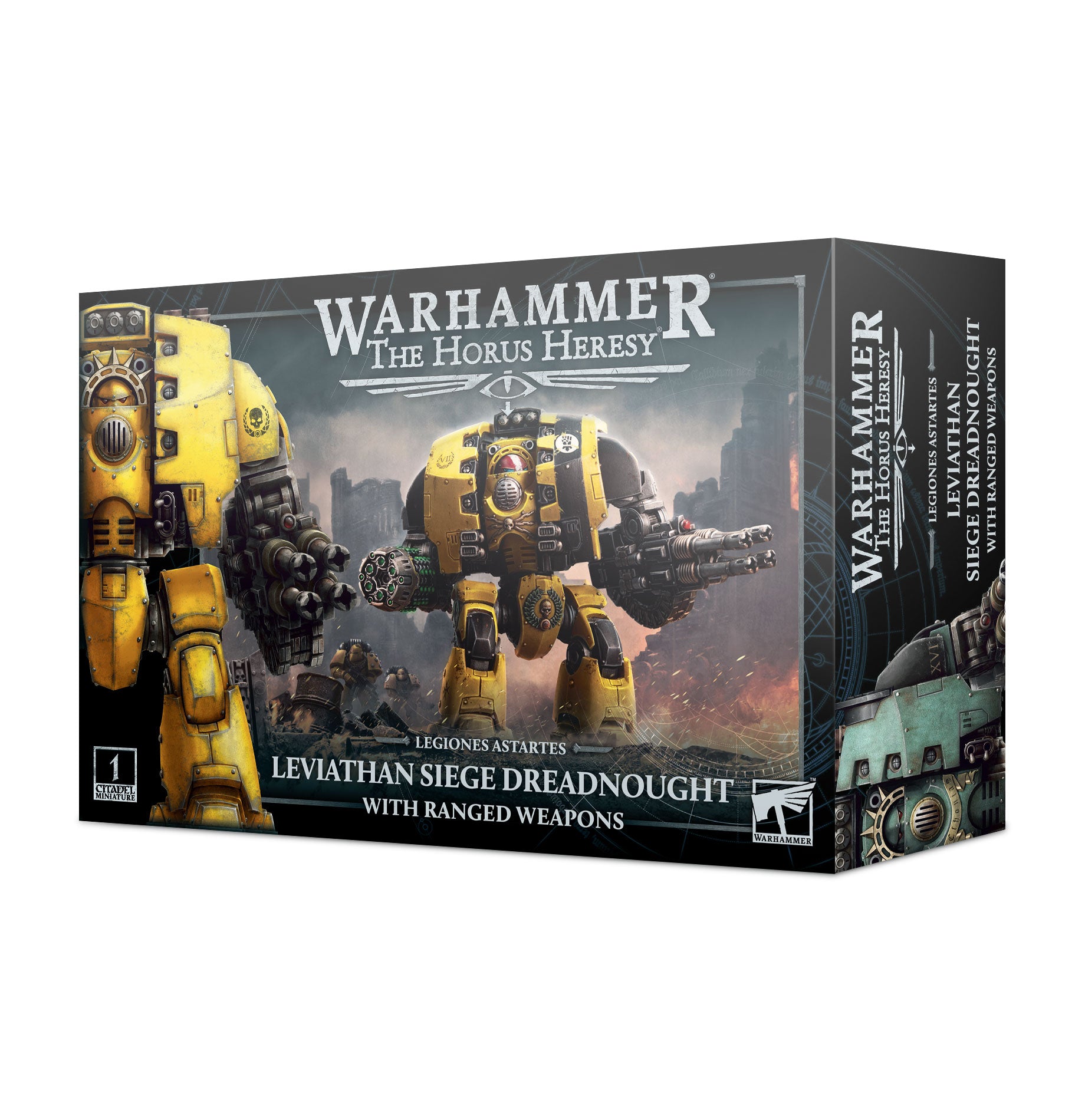 Leviathan Siege Dreadnought with Ranged Weapons Horus Heresy Games Workshop | Red Claw Gaming
