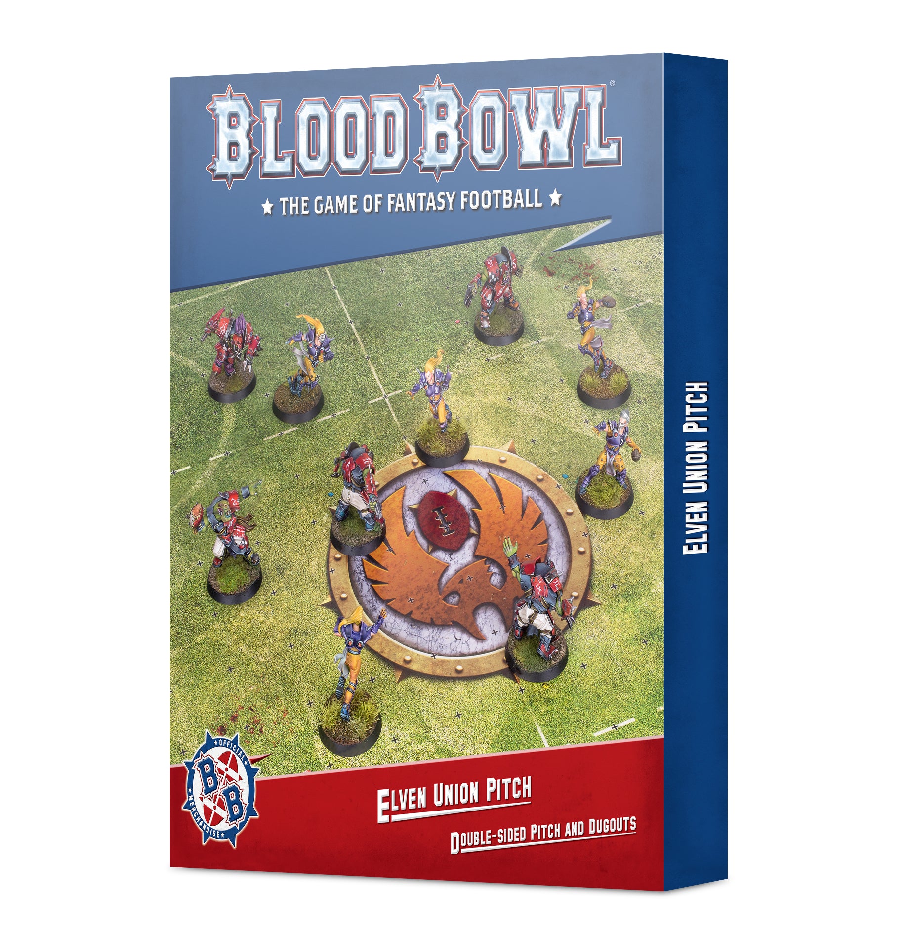 BLOOD BOWL: ELVEN UNION PITCH & DUGOUTS Blood Bowl Games Workshop    | Red Claw Gaming