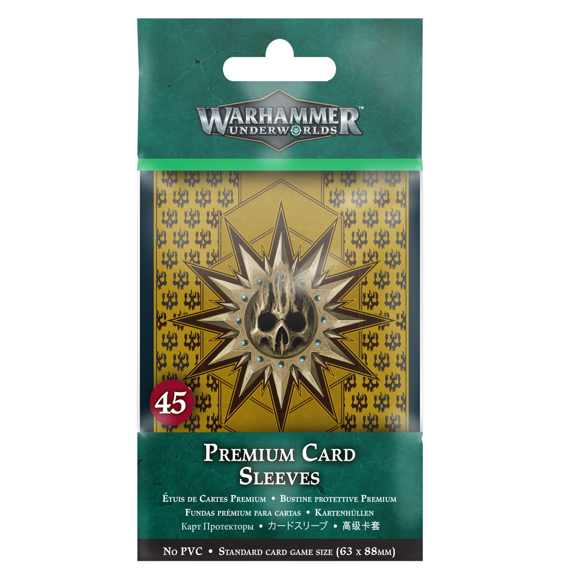 WARHAMMER UNDERWORLDS: PREMIUM CARD SLEEVES Warhammer Underworlds Games Workshop    | Red Claw Gaming