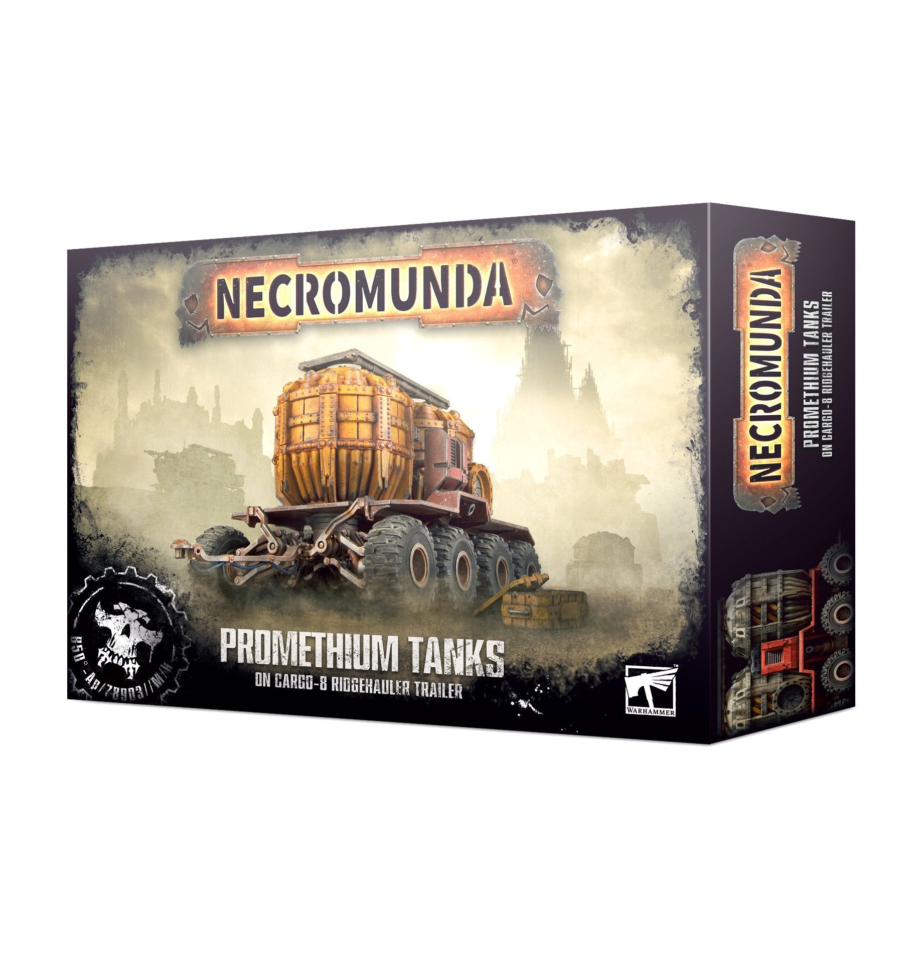 NECROMUNDA PROMETHIUM TANKS ON CARGO-8 TRAILER Necromunda Games Workshop    | Red Claw Gaming