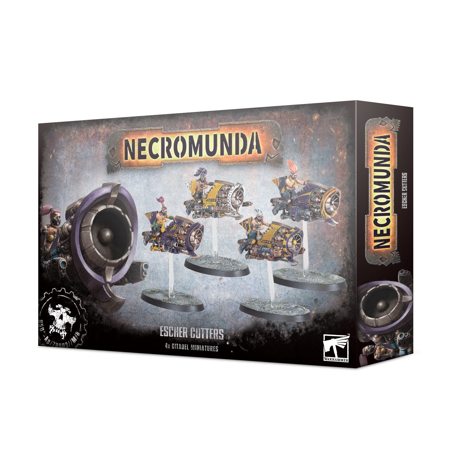 NECROMUNDA: ESCHER CUTTERS Necromunda Games Workshop    | Red Claw Gaming