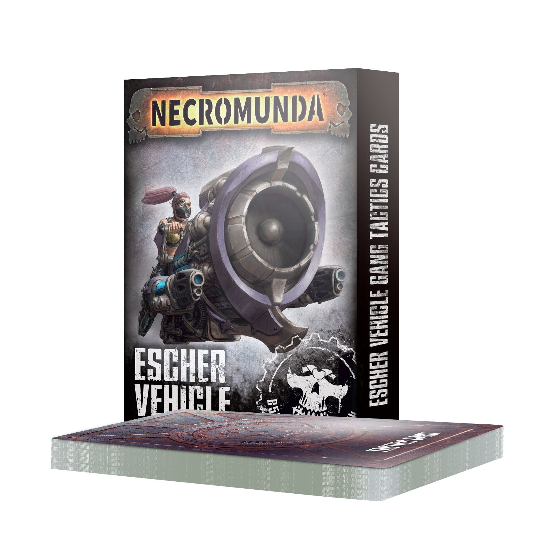 NECRO: ESCHER VEHICLE GANG TACTICS CARDS Necromunda Games Workshop    | Red Claw Gaming