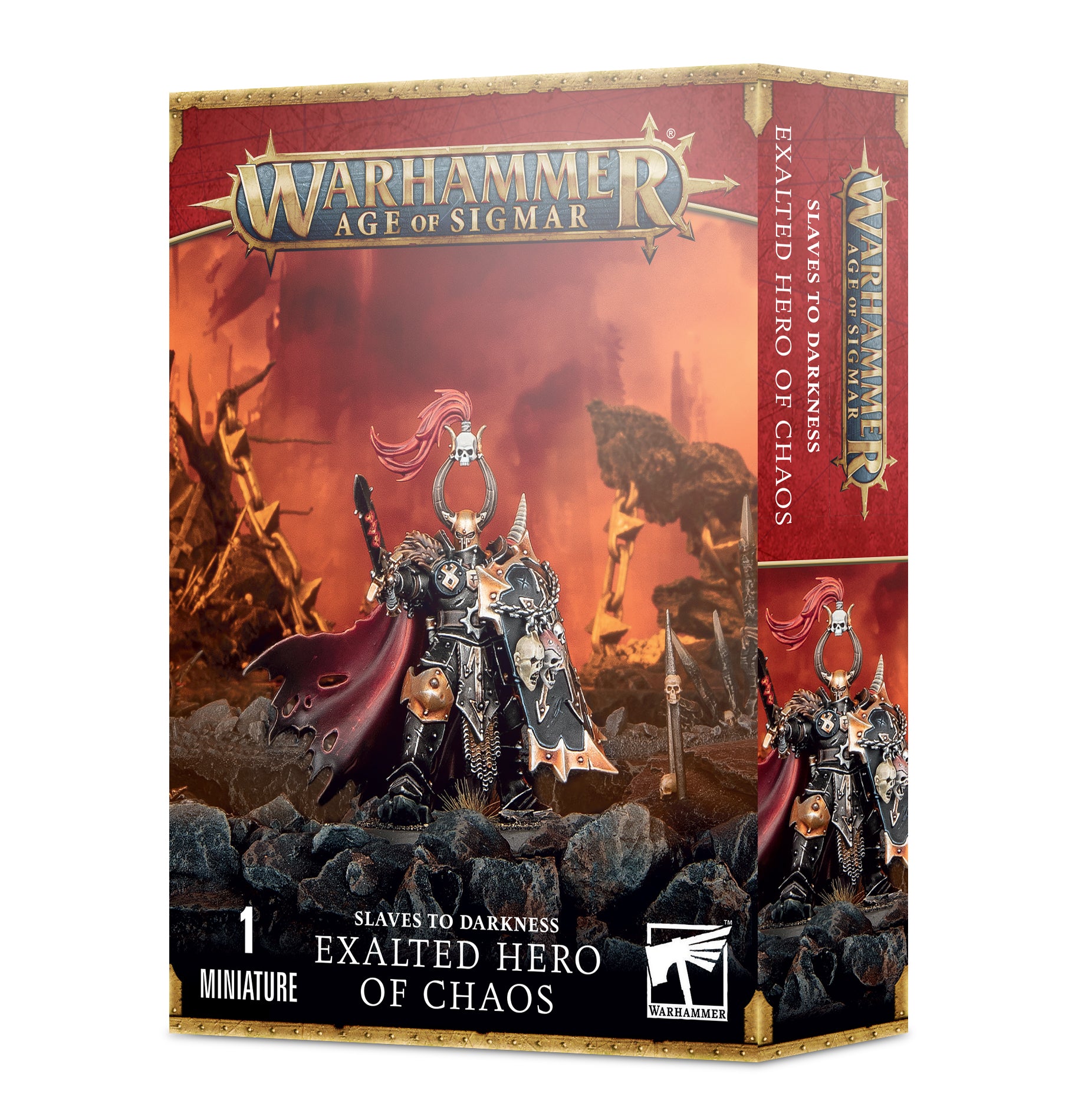 SLAVES TO DARKNESS EXALTED HERO OF CHAOS Slaves to Darkness Games Workshop | Red Claw Gaming