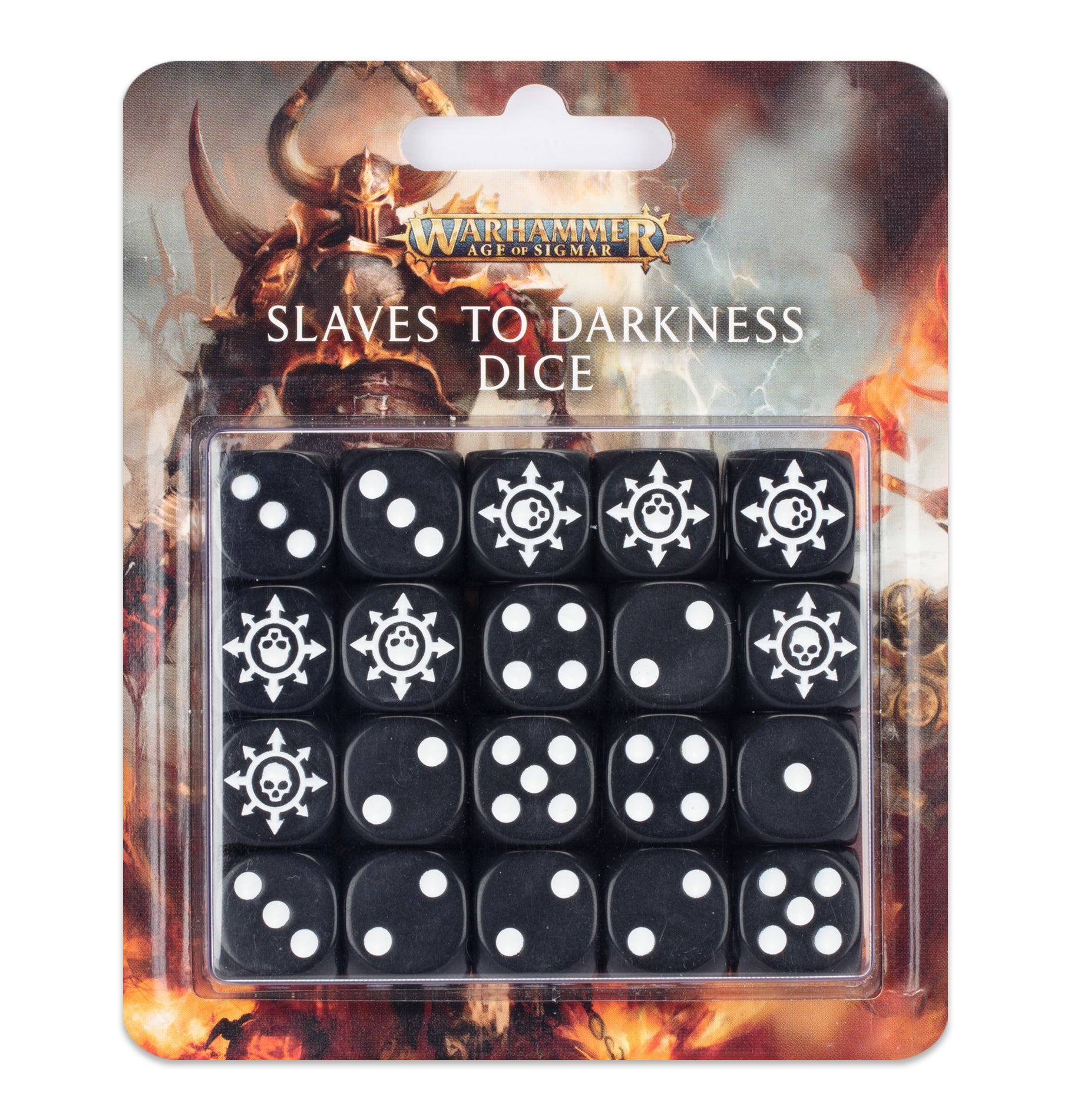 AGE OF SIGMAR: SLAVES TO DARKNESS DICE Chaos Games Workshop    | Red Claw Gaming