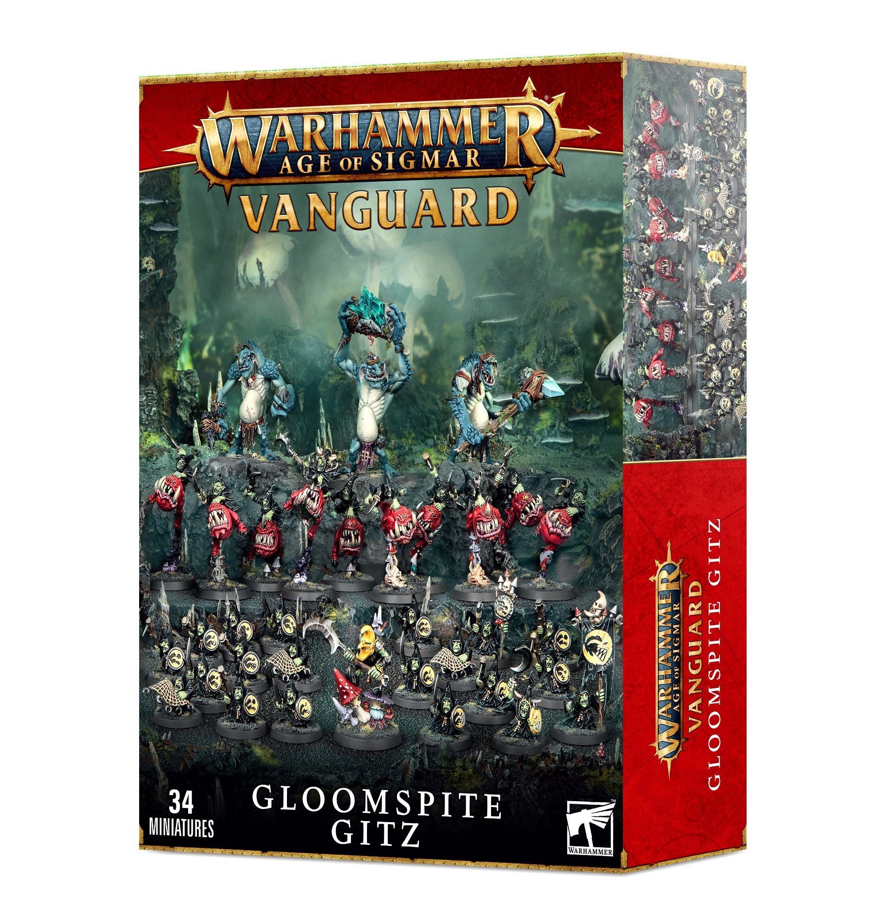 VANGUARD: GLOOMSPITE GITZ Gloomspite Gitz Games Workshop | Red Claw Gaming