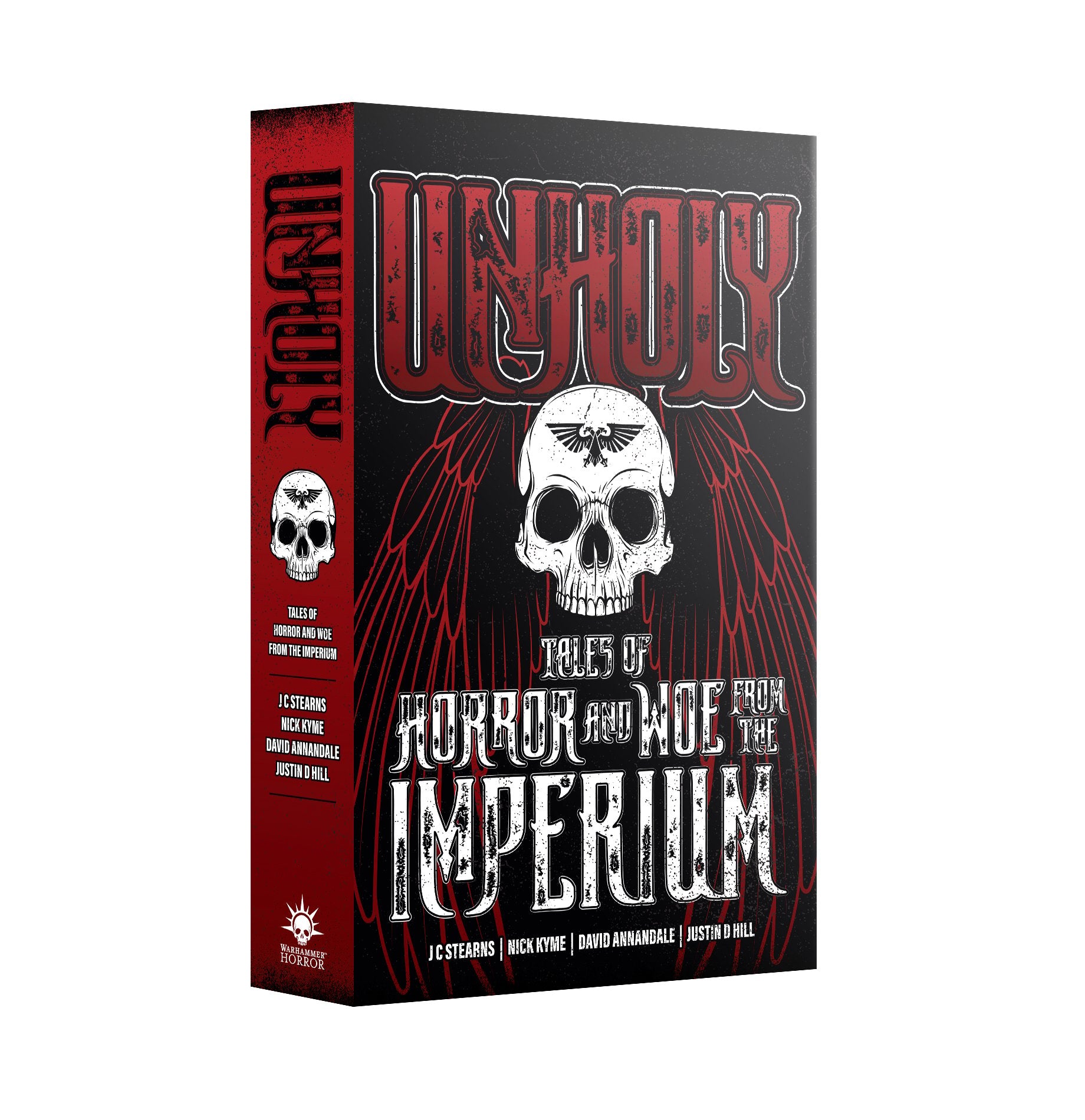 UNHOLY: TALES OF HORROR AND WOE (PB) Black Library Games Workshop    | Red Claw Gaming