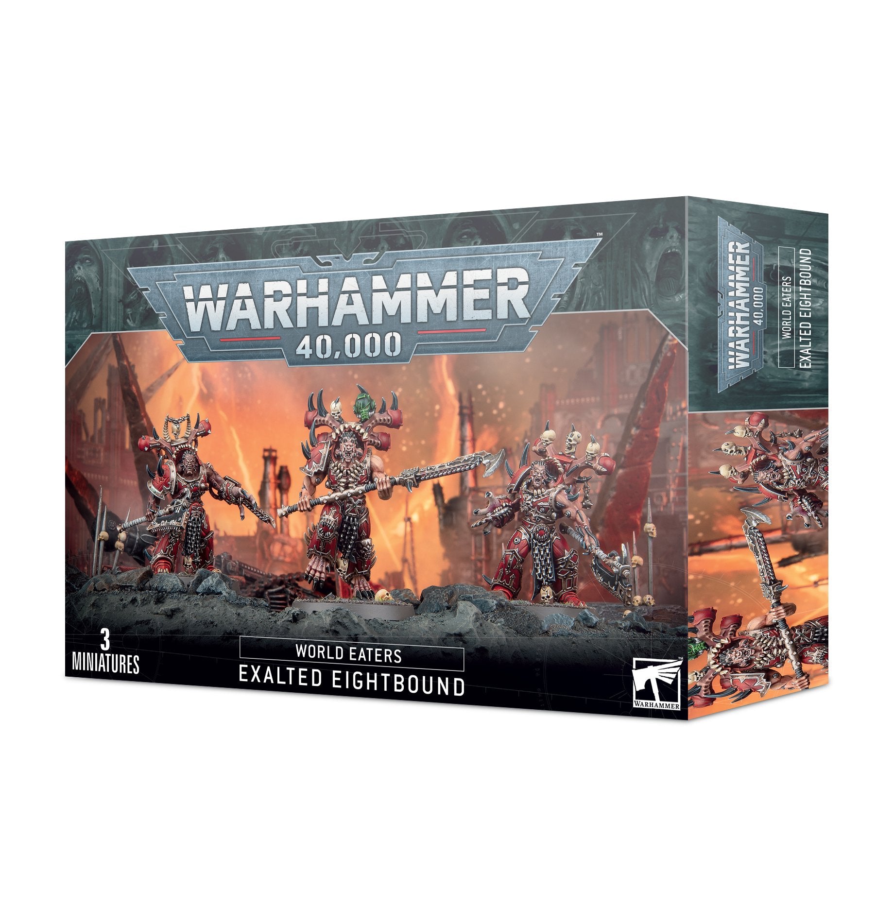 WORLD EATERS: EXALTED EIGHTBOUND Chaos Space Marines Games Workshop    | Red Claw Gaming