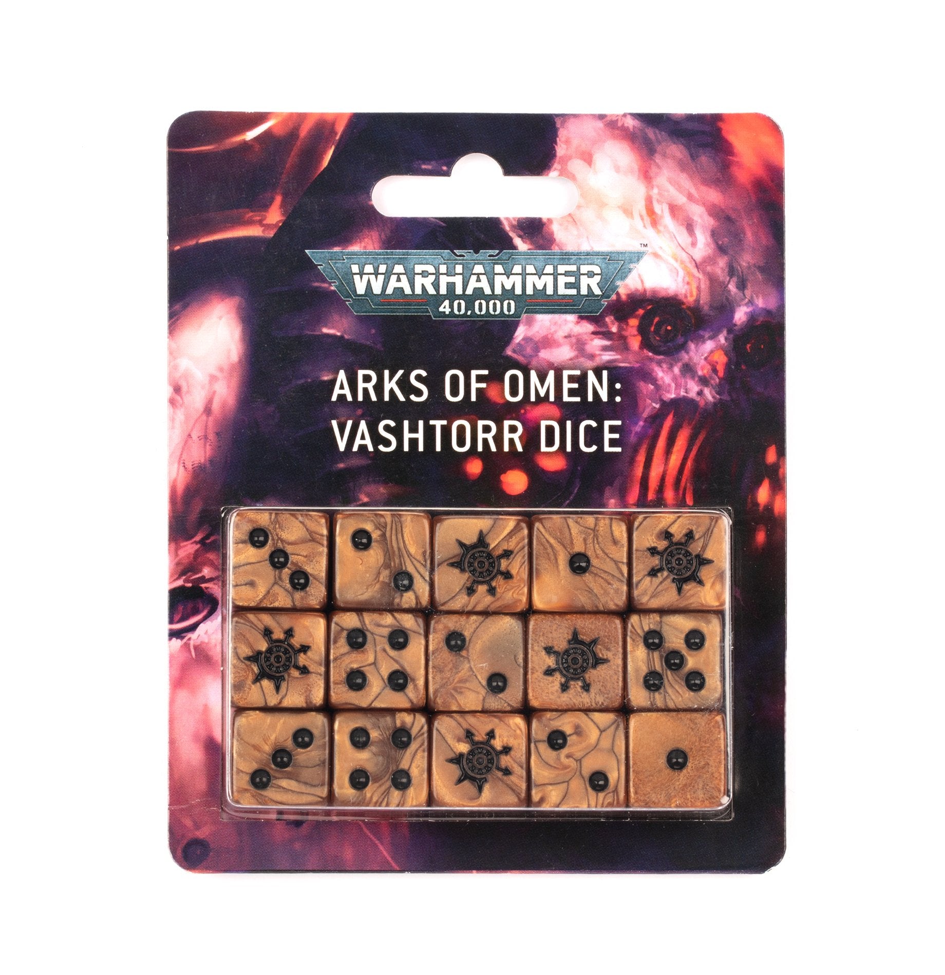 ARKS OF OMEN: VASHTORR DICE Warhammer 40000 Games Workshop    | Red Claw Gaming