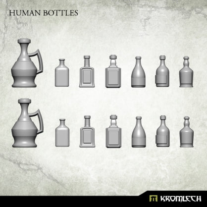 Human Bottles (14) Minatures Kromlech    | Red Claw Gaming