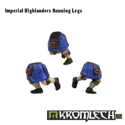 Imperial Highlanders Running Legs (6) Minatures Kromlech    | Red Claw Gaming
