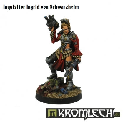 Inquisitor Ingrid von Schwarzheim (1) Minatures Kromlech    | Red Claw Gaming