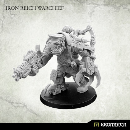 Iron Reich Warchief (1) Minatures Kromlech    | Red Claw Gaming