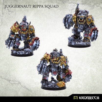 Juggernaut Rippa Squad (3) Minatures Kromlech    | Red Claw Gaming