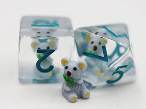 KOALA 7 Dice Set Dice & Counters Foam Brain Games    | Red Claw Gaming