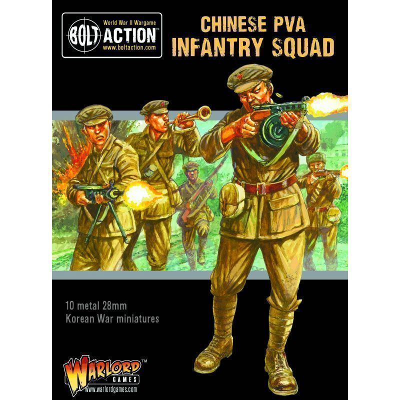 Chinese PVA Infantry Squad Korea Chinese Warlord Games    | Red Claw Gaming