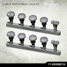 Large Industrial Gauges (10) Minatures Kromlech    | Red Claw Gaming