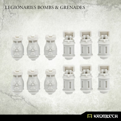 Legionaries Bombs & Grenades (10) Minatures Kromlech    | Red Claw Gaming